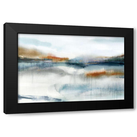 Sign of the Times I Black Modern Wood Framed Art Print with Double Matting by Isabelle Z