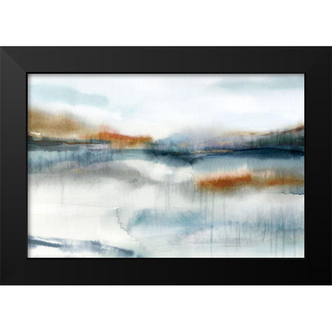 Sign of the Times I Black Modern Wood Framed Art Print by Isabelle Z