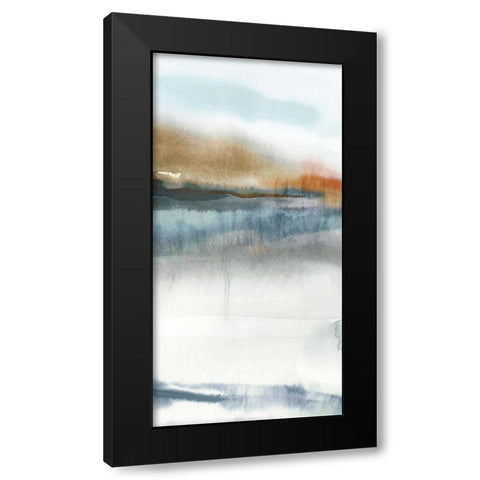 Sign of the Times II  Black Modern Wood Framed Art Print with Double Matting by Isabelle Z