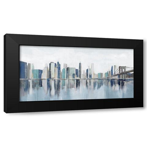 Empire Dreams  Black Modern Wood Framed Art Print with Double Matting by Isabelle Z
