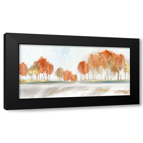 Autumn Shade I  Black Modern Wood Framed Art Print by Isabelle Z