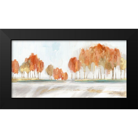 Autumn Shade I  Black Modern Wood Framed Art Print by Isabelle Z