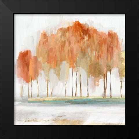 Autumn Shade III   Black Modern Wood Framed Art Print by Isabelle Z