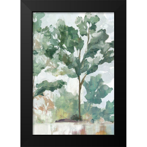 Soundless Beauty II  Black Modern Wood Framed Art Print by Isabelle Z