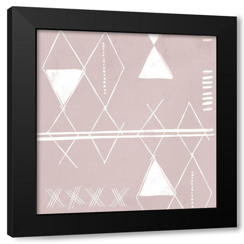 African Travel I Black Modern Wood Framed Art Print by Isabelle Z