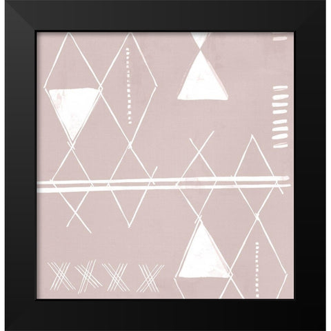 African Travel I Black Modern Wood Framed Art Print by Isabelle Z