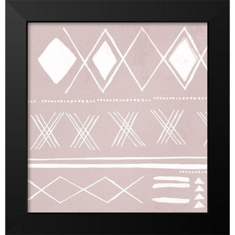 African Travel II Black Modern Wood Framed Art Print by Isabelle Z
