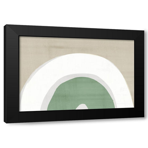 The Thoughts Inside Black Modern Wood Framed Art Print by Isabelle Z