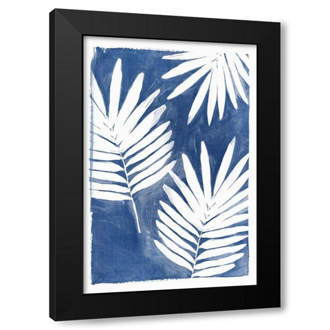 Night Herbs II Black Modern Wood Framed Art Print by Isabelle Z
