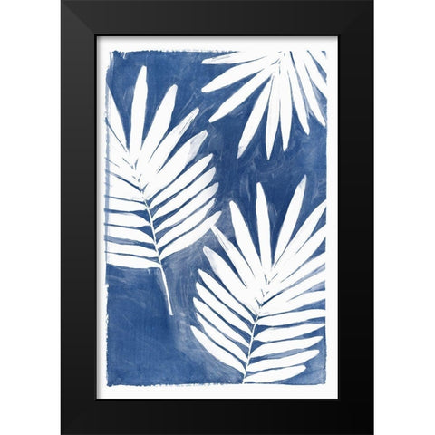 Night Herbs II Black Modern Wood Framed Art Print by Isabelle Z