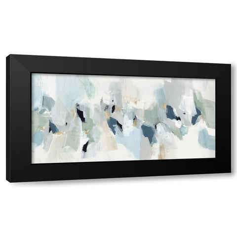 Little Talks I  Black Modern Wood Framed Art Print with Double Matting by Isabelle Z