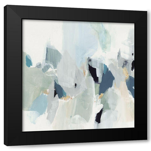 Little Talks III Black Modern Wood Framed Art Print by Isabelle Z
