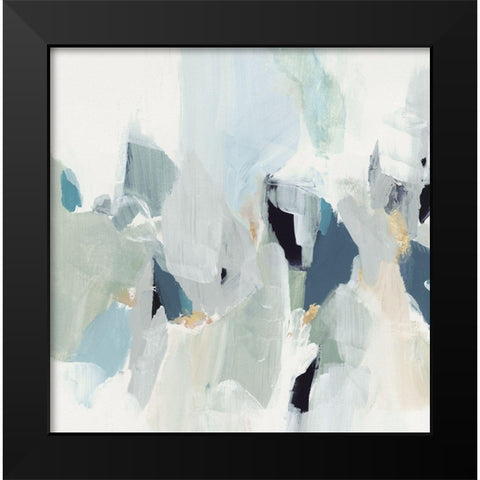 Little Talks III Black Modern Wood Framed Art Print by Isabelle Z