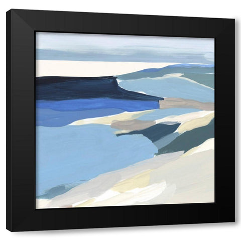 Graham Lake II Black Modern Wood Framed Art Print with Double Matting by Isabelle Z