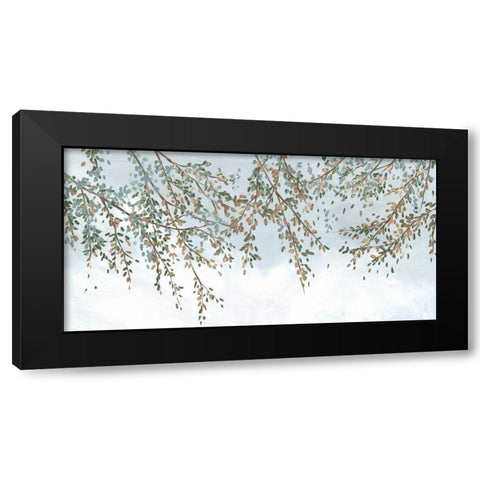 A New Day Black Modern Wood Framed Art Print by Isabelle Z