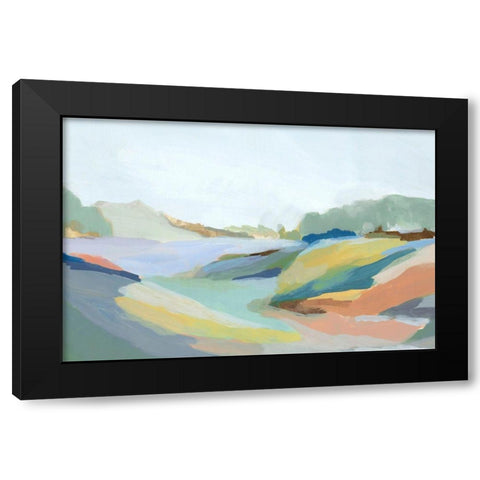 Return to Nature I  Black Modern Wood Framed Art Print with Double Matting by Isabelle Z