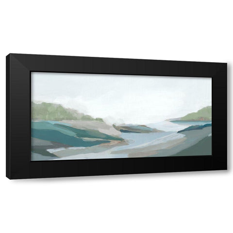 Return to Nature II Black Modern Wood Framed Art Print with Double Matting by Isabelle Z