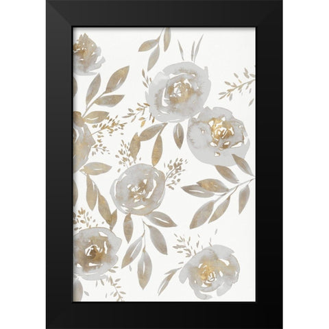 Harmonious III Black Modern Wood Framed Art Print by Isabelle Z