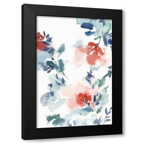 Beauty Dance II Black Modern Wood Framed Art Print by Isabelle Z