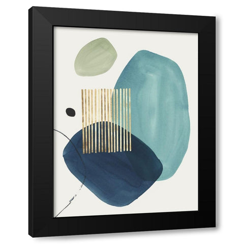 Pistachio Dreams I  Black Modern Wood Framed Art Print with Double Matting by Isabelle Z