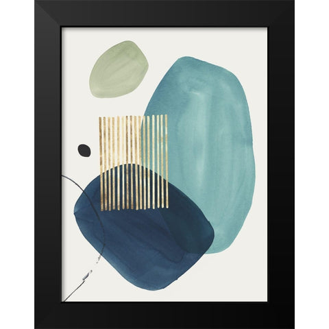 Pistachio Dreams I  Black Modern Wood Framed Art Print by Isabelle Z
