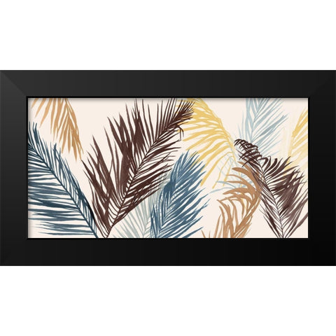 Hawaiian Breeze I  Black Modern Wood Framed Art Print by Isabelle Z