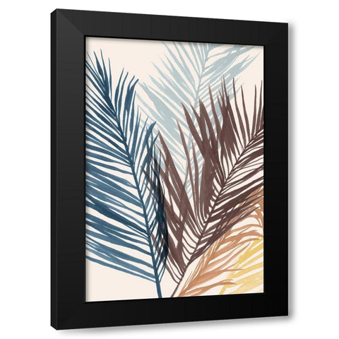 Hawaiian Breeze II Black Modern Wood Framed Art Print by Isabelle Z