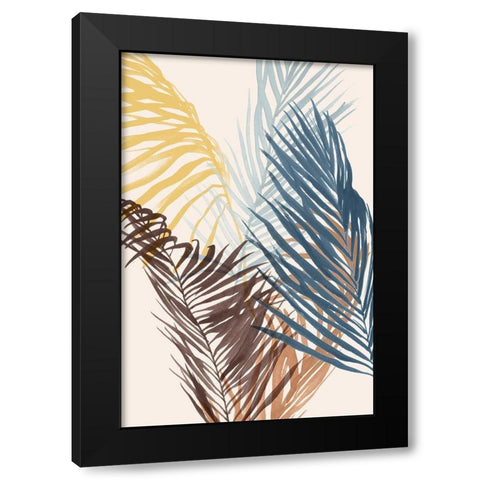 Hawaiian Breeze III  Black Modern Wood Framed Art Print by Isabelle Z