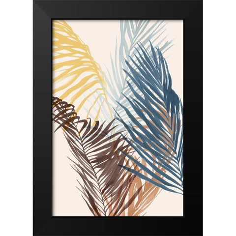 Hawaiian Breeze III  Black Modern Wood Framed Art Print by Isabelle Z