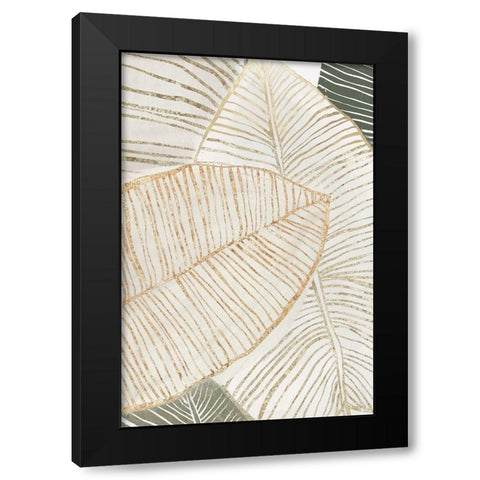 Tropic Breeze I  Black Modern Wood Framed Art Print with Double Matting by Isabelle Z