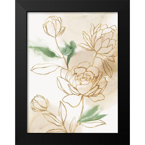 Freshly Picked I  Black Modern Wood Framed Art Print by Isabelle Z