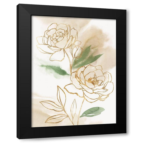 Freshly Picked II Black Modern Wood Framed Art Print with Double Matting by Isabelle Z