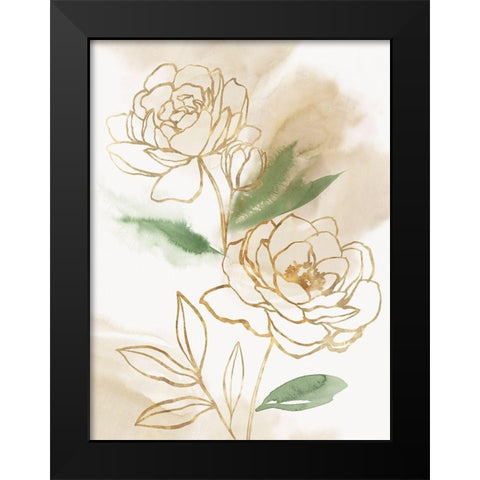 Freshly Picked II Black Modern Wood Framed Art Print by Isabelle Z