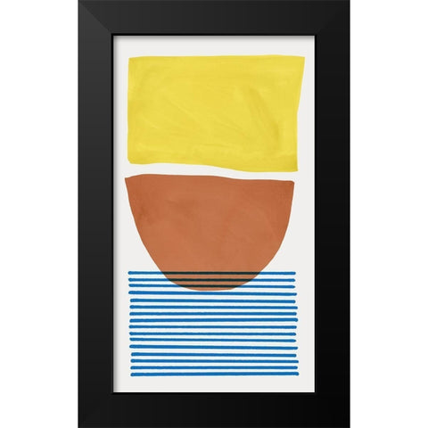 Mullholland Drive I  Black Modern Wood Framed Art Print by Isabelle Z