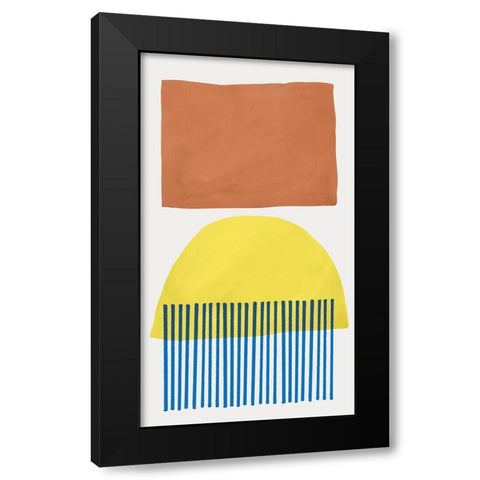 Mullholland Drive III Black Modern Wood Framed Art Print with Double Matting by Isabelle Z