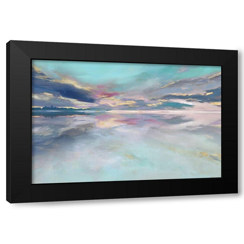 Reflection Basin  Black Modern Wood Framed Art Print by Isabelle Z