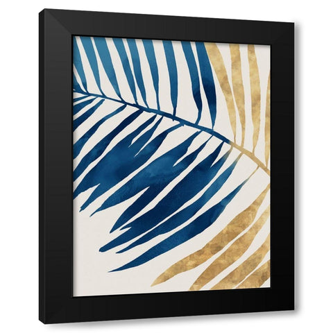 Sweet Palm II Black Modern Wood Framed Art Print by Isabelle Z
