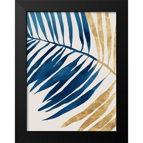 Sweet Palm II Black Modern Wood Framed Art Print by Isabelle Z