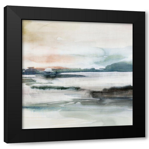 Dusk Fall I  Black Modern Wood Framed Art Print by Isabelle Z