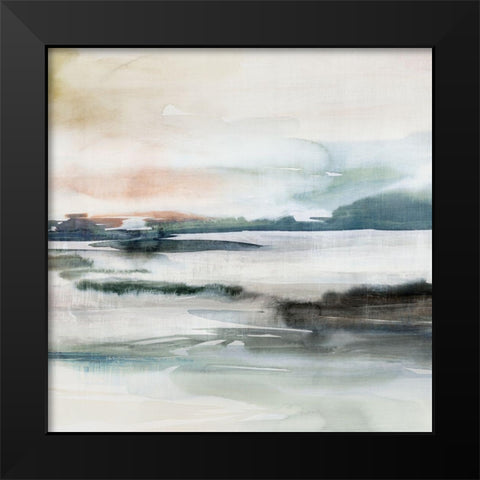 Dusk Fall I  Black Modern Wood Framed Art Print by Isabelle Z