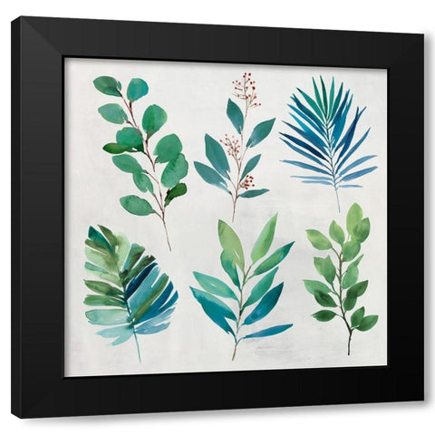 Beneath The Trees II Black Modern Wood Framed Art Print by Isabelle Z
