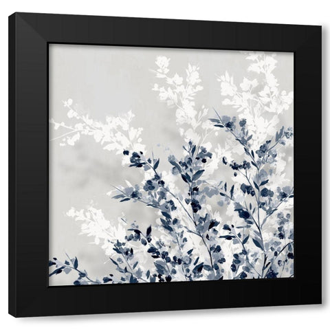 Where will we be this Spring I Black Modern Wood Framed Art Print by Isabelle Z