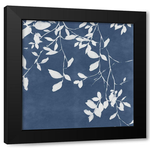 Indigo Sky II Black Modern Wood Framed Art Print by Isabelle Z