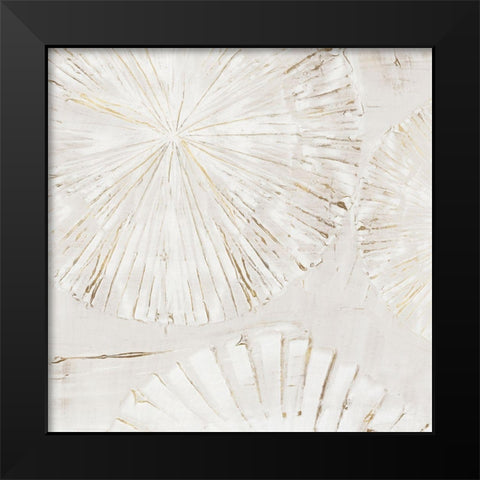 Choir II Black Modern Wood Framed Art Print by Isabelle Z