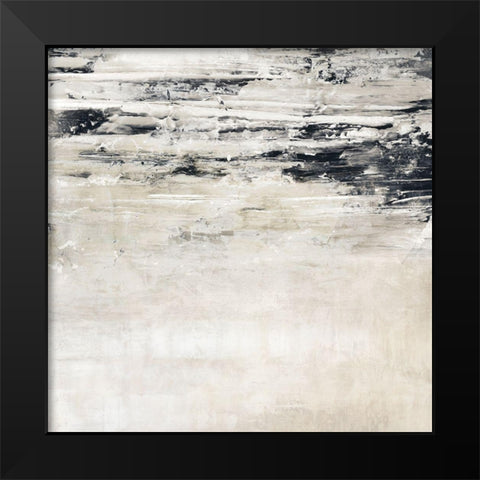 Rising Wave I  Black Modern Wood Framed Art Print by Isabelle Z