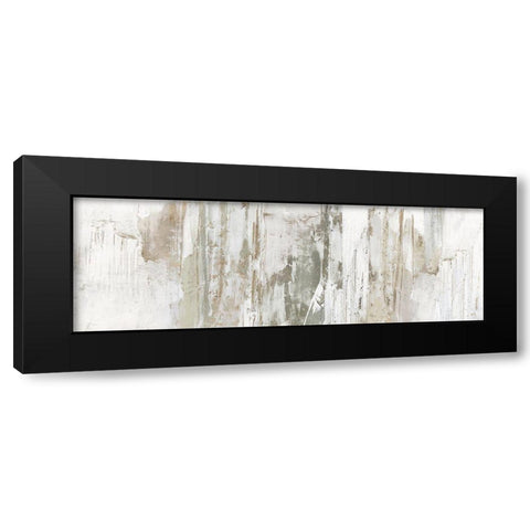 Grey Combination  Black Modern Wood Framed Art Print with Double Matting by Isabelle Z