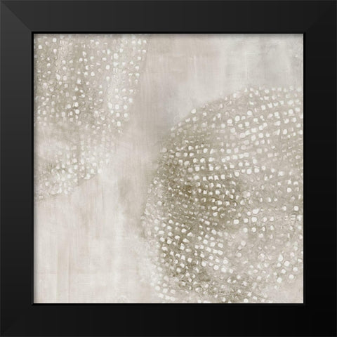 Shimmering Dreams I  Black Modern Wood Framed Art Print by Isabelle Z