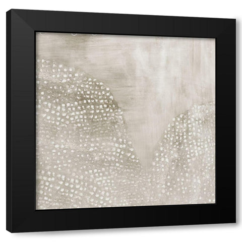 Shimmering Dreams II Black Modern Wood Framed Art Print by Isabelle Z