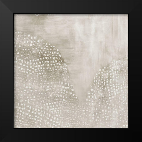 Shimmering Dreams II Black Modern Wood Framed Art Print by Isabelle Z