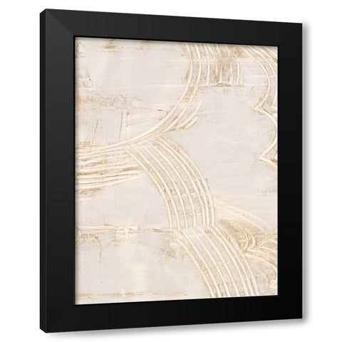 Uplifting Beam I  Black Modern Wood Framed Art Print with Double Matting by Isabelle Z